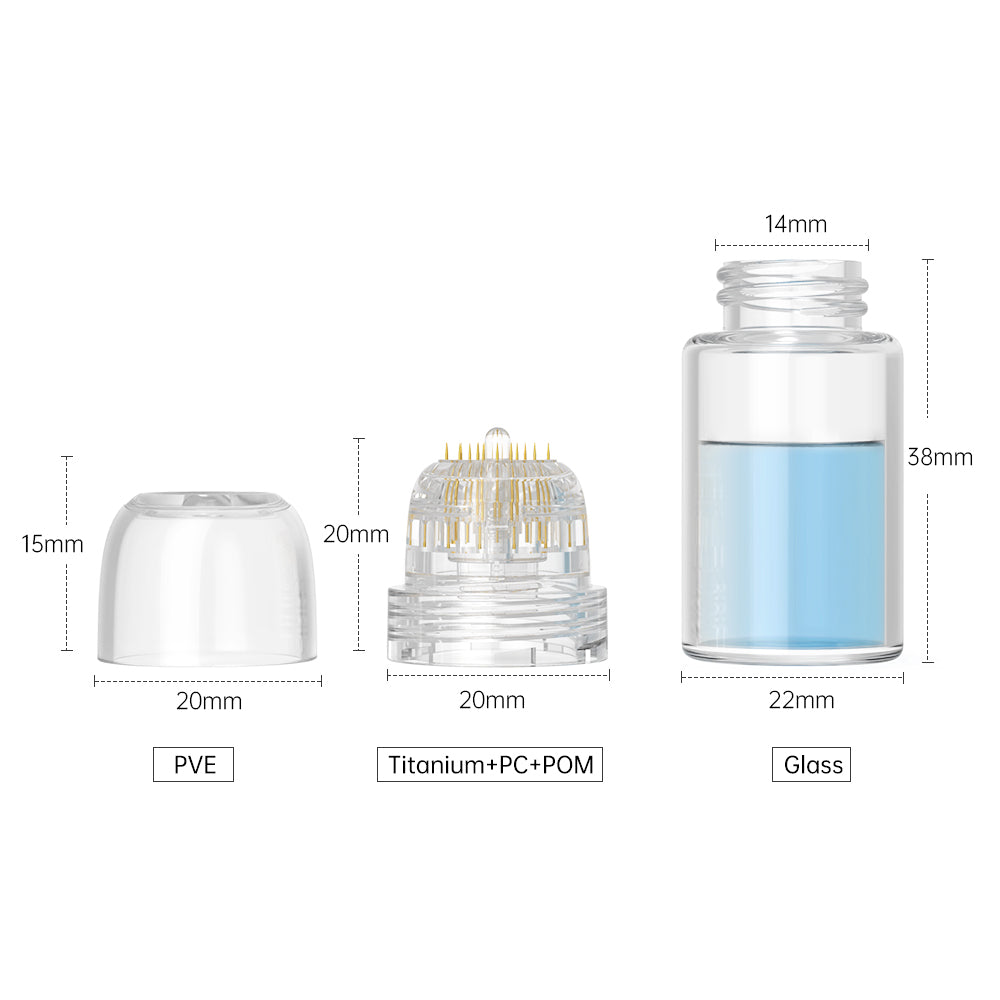 Hydra Needle 20 Pins Titanium Microneedling Derma Stamp