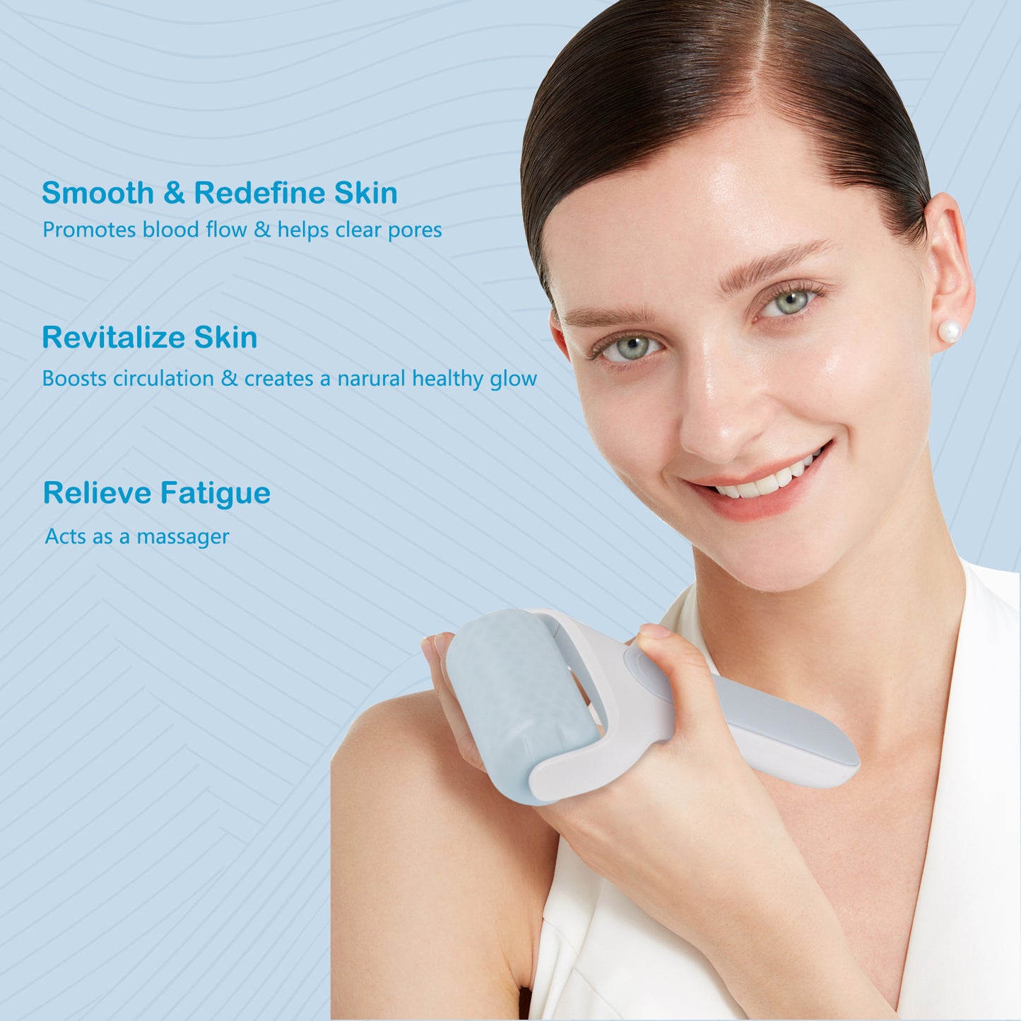Ice Roller S20 Cold Massage Roller - Eye Roller